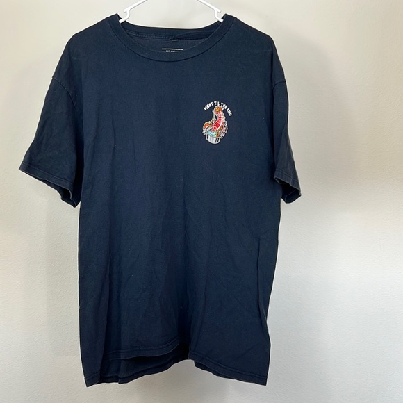 DEATH COAST SUPPLY fight til the end sz large - Picture 1 of 3